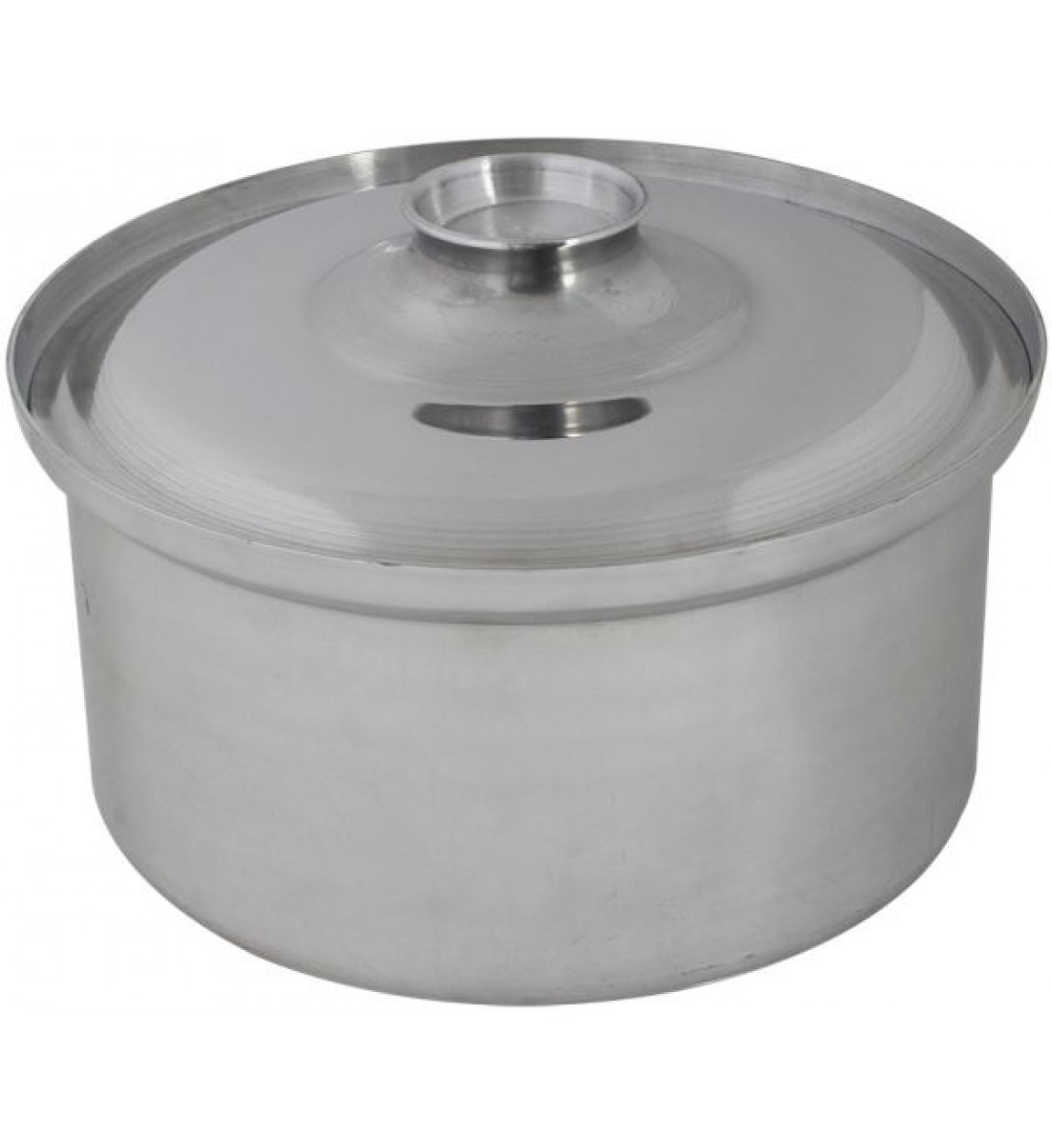 Cooked Pot 36 cm El Zenouki Aluminium Cauldrons , Silver 